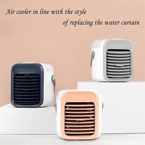 img 1 attached to 🌿 Revitalize Your Mini Air Conditioner Fan: Portable Air Conditioner Replacement Water Curtain Made of Eco-friendly Natural Plant Fiber - Super Absorbent, Easy to Replace, Ideal for Various Air Cooler Styles
