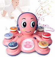 обучающие игрушки octopus для малышей, 3 года, день рождения логотип
