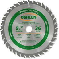 🔪 oshlun sbw-055036 5-1/2-inch 36 tooth finishing and trimming saw blade: ultimate precision and versatility! логотип