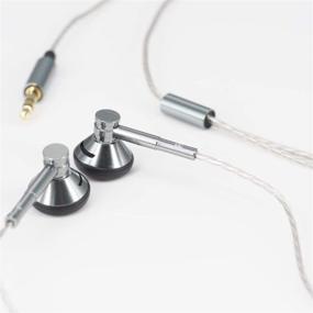 img 3 attached to 🎧 Enhance Your Audio Experience with Moondrop Nameless Dynamic HiFi Earbud Earphone (Silver)