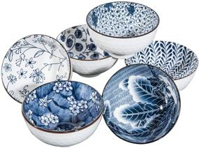 img 4 attached to 🍚 Swuut Japanese Ceramic Cereal Ounces: Elegant and Functional Breakfast Bowls