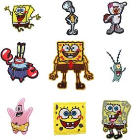 img 4 attached to 🧽 Spongebob Squarepants Embroidery Aesthetic Clothing: Dive into Fashion with Spongebob-inspired Attire!