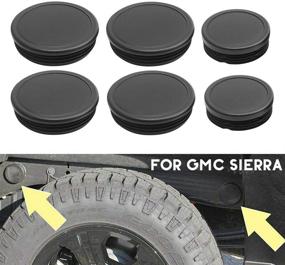 img 4 attached to 🔌 Ultimate Plug Kit for 2500HD Rear Wheel Well and Cab Frame Holes - Topnotch Fit for 2001-2019 GMC Sierra & Chevrolet Chevy Silverado - 2500 Truck Accessories (6PCS)