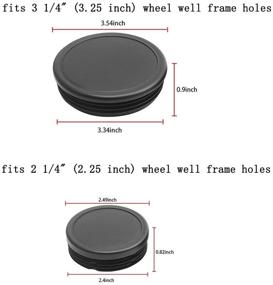 img 3 attached to 🔌 Ultimate Plug Kit for 2500HD Rear Wheel Well and Cab Frame Holes - Topnotch Fit for 2001-2019 GMC Sierra & Chevrolet Chevy Silverado - 2500 Truck Accessories (6PCS)