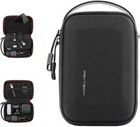 img 4 attached to 📷 PGYTECH Camera Carrying Case Mini - Compatible with GoPro10/9/8, DJI Osmo Pocket/Action, Snoppa Vmate, Insta 360, Feiyu Pocket - Charger, Data Cable Accessories Included - 75.6 x 55 x 24.4 inch