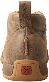 img 3 attached to Twisted Lace Up Chukka Driving CellStretch Men's Shoes