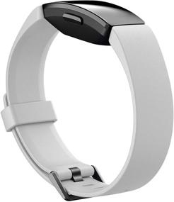 img 3 attached to Fitbit Inspire HR и Ремешок Fitbit Inspire - Официальный продукт Fitbit, Белый, Малый размер, 1 шт.: Идеальное отслеживание фитнеса и стильное обновление