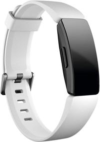 img 2 attached to Fitbit Inspire HR и Ремешок Fitbit Inspire - Официальный продукт Fitbit, Белый, Малый размер, 1 шт.: Идеальное отслеживание фитнеса и стильное обновление