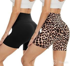 img 6 attached to QGGQDD 3 Pack High Waisted Biker Shorts for Women – 5" Buttery Soft Black Workout Yoga Athletic Shorts: Ultimate Comfort and Style