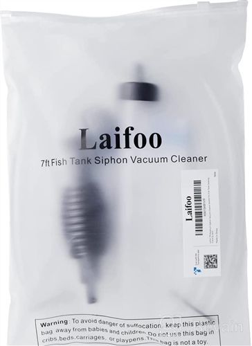 img 1 attached to Aquarium Gravel & Sand Cleaning Vacuum: Laifoo Siphon for Fish Tank Maintenance review by Shantel Griffin