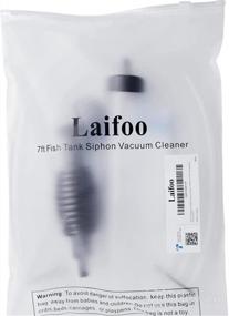 img 6 attached to Aquarium Gravel & Sand Cleaning Vacuum: Laifoo Siphon for Fish Tank Maintenance