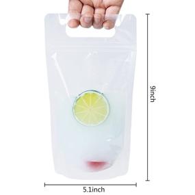 img 2 attached to 👜 Reusable Silicone Handheld Pouches for Adults