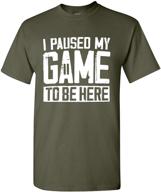 🎮 silk road tees funny video gamer gifts for boys - i paused my game t-shirt - humor joke graphic kids t shirt logo