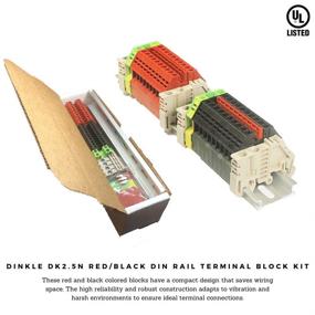 img 3 attached to 🔌 Dinkle Terminal DK4N PE DSS2 5N 10P Brackets Industrial Electrical: Versatile and Sturdy Solution for Industrial Wiring Applications