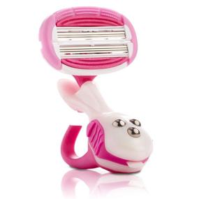 img 4 attached to Aveline Women's Razor: 6-Blade Lubricated Cartridge for Sensitive Skin - Enhanced Multi-Grip Handle