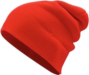 img 4 attached to 🧢 FWPP Thinsulate Thermal Lining Wool Acrylic Knit Caps for Winter -5℉