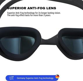 img 2 attached to Anti Fog Protection Triathlon Protective HD Black