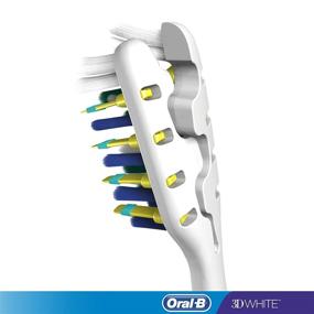 img 3 attached to 🦷 Oral-B Pulsar 3D White Advanced Vivid Soft Toothbrush Twin Pack - Colors May Vary: Achieve Enhanced Oral Care with this Dynamic Electric Toothbrush