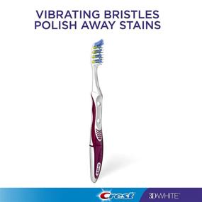 img 2 attached to 🦷 Oral-B Pulsar 3D White Advanced Vivid Soft Toothbrush Twin Pack - Colors May Vary: Achieve Enhanced Oral Care with this Dynamic Electric Toothbrush