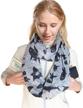 infinity scarf zipper pockets scarves women's accessories in scarves & wraps logo