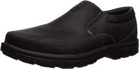 img 3 attached to Skechers Segment Search Loafer Brown Men's Shoes for Loafers & Slip-Ons