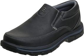 img 4 attached to Skechers Segment Search Loafer Brown Men's Shoes for Loafers & Slip-Ons