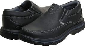 img 2 attached to Skechers Segment Search Loafer Brown Men's Shoes for Loafers & Slip-Ons