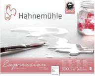 🎨 hahnemuhle watercolor block, youth large (11-13), white logo