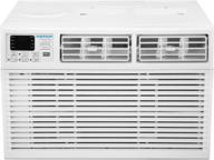 🌬️ emerson quiet kool 10,000 btu window air conditioner: powerful cooling with remote control, earc10re1, 10000, white logo