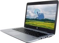 🖥️ hp elitebook 840 g4 14" full hd laptop - touch screen, core i7-7600u, 16gb ram, 512gb ssd, windows 10 pro (renewed) logo