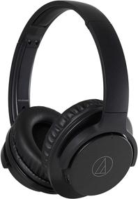 img 3 attached to Audio-Technica QuietPoint ATH-ANC500BTBK Wireless Active Noise-Cancelling Headphones in Black