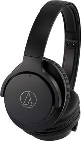 img 4 attached to Audio-Technica QuietPoint ATH-ANC500BTBK Wireless Active Noise-Cancelling Headphones in Black