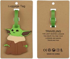 img 3 attached to Baby Yo_Da Luggage Tag Lifenjoy