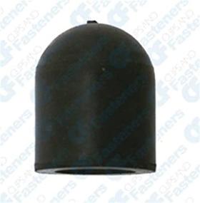 img 4 attached to 🔌 Pack of 10 Black Rubber Vacuum Caps for 1/2-inch Diameter