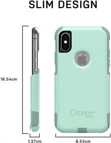 img 1 attached to 📱 OtterBox iPhone Xs Max COMMUTER SERIES Case - Retail Packaging - BLACK