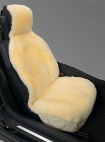 img 4 attached to 🍾 Champagne Eurow Sideless Seat Cover - Genuine Australian Sheepskin