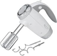 🥄 effortless mixing: betty crocker 7-speed power hand mixer in classic white логотип