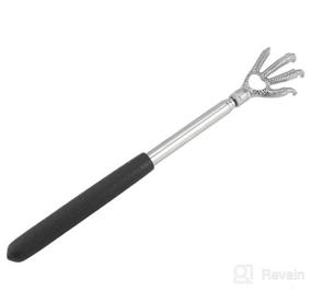 img 7 attached to 🖐️ Portable Extendable Back Scratcher Set - Kuvvfe Stainless Steel Telescoping Back Scratcher Duo with Stylish Gift Packaging