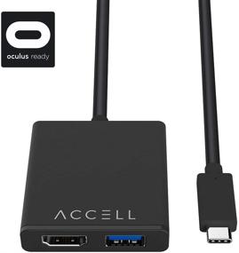 img 4 attached to 💻 Accell USB-C VR Adapter - USB-C to HDMI & USB for Oculus Rift, HTC Vive, Windows Mixed Reality including Samsung Odyssey+, Dell Visor, Lenovo Explorer, HP, Acer & Asus WMR Headsets