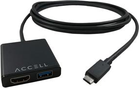 img 2 attached to 💻 Accell USB-C VR Adapter - USB-C to HDMI & USB for Oculus Rift, HTC Vive, Windows Mixed Reality including Samsung Odyssey+, Dell Visor, Lenovo Explorer, HP, Acer & Asus WMR Headsets