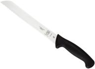 mercer culinary black millennia handle: 8-inch wavy edge knife for efficient cutting purposes logo