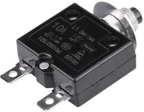 img 4 attached to 💡 Aramox 10A Thermal Switch - Manual Reset Circuit Breaker for Overload Protection