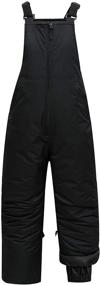 img 1 attached to 🧥 PHIBEE Boys' Insulated Waterproof Windproof Overalls: Ideal Winter Clothing Solution