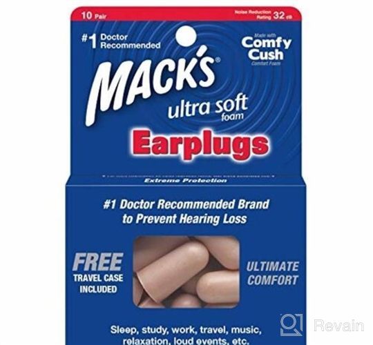 img 1 attached to Macks Ultra Soft Foam Earplugs review by Kelsey Brown