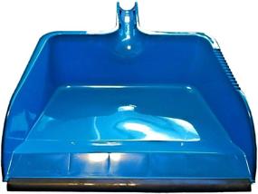 img 2 attached to 12-Inch EC Big Blue Plastic Dust Pan: Ideal for Commercial Kitchens, Hotels, Restaurants, Warehouses, Garages, Home Kitchens, Living Rooms, and Porches for Efficient Cleanups