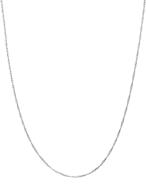 💍 stylish and delicate sterling silver 0.8mm twisted curb chain necklace, available in 14"-36" lengths logo