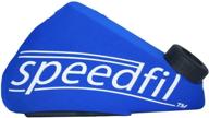 🚴 enhance your cycling performance with speedfil aero bottle speedsok in blue! logo