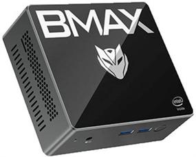 img 4 attached to Мини-ПК BMAX Intel E3950 4-Cотовый процессор, 8ГБ DDR4 128ГБ SSD, Windows 10, поддержка двойного дисплея 4K, HDMI x2, USB x4, двухдиапазонный Wi-Fi, BT 4.2, Гигабитный Ethernet