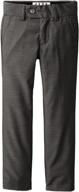 x n y little boys slim classic pants: premium boys' apparel for style logo