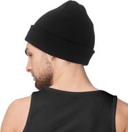 шапка clubone beanie unisex с отворотом, прослойка логотип